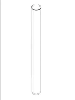 Ersatz-Quarzglasrohr D44 X 504,5 Mit Bördelrand Von OASE (Art.Nr. 27586)