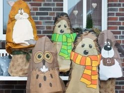 Winterschutz Vlieshaube Hund "Paddy" (Art.Nr. Vi28876) -Gartenpflanzen Winterschutz Vliesfiguren 1280x1280