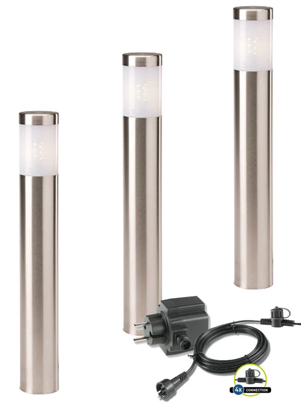 Gartenleuchten Komplettset 'Albus' Von Garden-Lights (Art.Nr. 4024603) 3 Gartenleuchten Komplettset 'Albus' Von Garden-Lights (Art.Nr. 4024603)