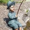 Dekofigur "Angler Theo" Aus Polystone (Art.Nr. Gr454)