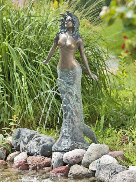 Bronzefigur Meduna (Art.Nr. 88177) 3 Bronzefigur Meduna (Art.Nr. 88177)