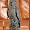 Bronzefigur Eule (Art.Nr. 88319) -Gartenpflanzen eule figur bronze 1280x1280