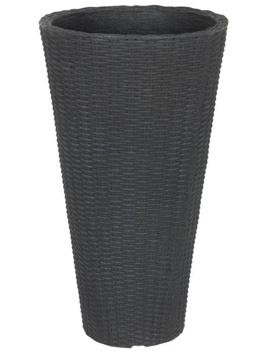 Pflanzkübel Geflecht-Dekor 3 Pflanzkübel Geflecht-Dekor
