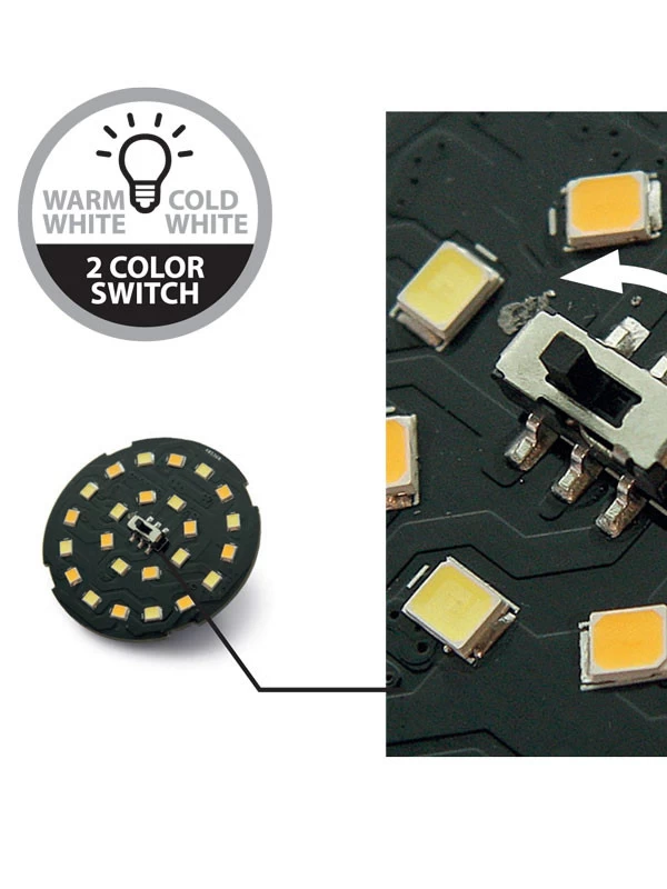SMD LED Unit 12x Weiss/Warm Weiss 2W (Art.Nr. 6244011) 4 SMD LED Unit 12x Weiss/Warm Weiss 2W (Art.Nr. 6244011) – Bild 2